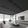 imageArt3d Drop Ceiling Tiles 48x24 Decorative PVC Ceiling Panels Waterproof Rustproof and Durable 12Pack Glue Down Rectangular BlackRectangular Black 2