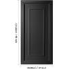 imageArt3d Drop Ceiling Tiles 48x24 Decorative PVC Ceiling Panels Waterproof Rustproof and Durable 12Pack Glue Down Rectangular BlackRectangular Black 2