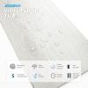 imageArt3d 36Pack 54 Sqft Peel and Stick Floor Tiles Vinyl Plank Flooring Wood Look Adhesive and Waterproof Tile Sticker for Bedroom Living Room Kitchen RV in WhiteWhiteash