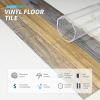 imageArt3d 36Pack 54 Sqft Peel and Stick Floor Tiles Vinyl Plank Flooring Wood Look Adhesive and Waterproof Tile Sticker for Bedroom Living Room Kitchen RV in WhiteAspen Yellow