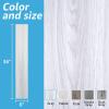 imageArt3d 60 Sqft Peel and Stick Floor Tiles 40Pcs Luxury Vinyl Plank Flooring Wood Look Adhesive and Waterproof Tile Sticker for Bedroom Living Room Kitchen Dust GreyWhiteGrey