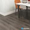 imageArt3d 60 Sqft Peel and Stick Floor Tiles 40Pcs Luxury Vinyl Plank Flooring Wood Look Adhesive and Waterproof Tile Sticker for Bedroom Living Room Kitchen Dust GreyTeak