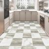 imageArt3d Peel and Stick Floor Tile 30Pack 12 x 12in Covers 30 Sqft Waterproof Vinyl Flooring Tiles Self Adhesive for Kitchen Bathroom ampamp Bedroom  White ampamp Beige Marble 15 Tiles per ColorWhiteBeige Marble