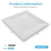 imageArt3d 24Pack 24x24 Inch PVC Waterproof Drop Ceiling Tiles for Home Dcor  2x2 ft 3D Modern Ceiling Panel for Suspended Grid WhiteWhite