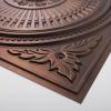 imageArt3d 24Pack Drop Ceiling Tiles 2x2 FT Decorative Easy Install PVC Ceiling Panels for Interior Kitchen Bathroom Basement 24x24 Inch WhiteAntique Copper