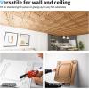 imageArt3d Drop Ceiling Tiles 24x24 in White 24Pack 96 Sqft Wainscoting Panels Glue Up 2x2Bronze