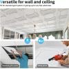 imageArt3d Drop Ceiling Tiles 24x24 in White 24Pack 96 Sqft Wainscoting Panels Glue Up 2x2White