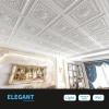 imageArt3d Drop Ceiling Tiles Glue up Ceiling Tiles 2x2 Plastic Sheet in White 24Pack 96 SqftWhite
