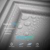 imageArt3d PVC Ceiling Tiles 2x2 Plastic Sheet in Black 24PackSilver