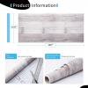 imageArt3d SelfAdhesive Grey Marble Wallpaper Matt 173quotx200quotBrown