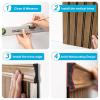imageArt3d Wainscoting Wall Panel Kit 378quot Tall Beadboard Panels for Walls Polystyrene Board and Batten Wall Panel Kit Easy DIY Decorative Trim for Living Room Kitchen Bedroom  Covers 31 SqFtTeak