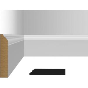 imageArt3d Wall Molding Trim  4Pack MDF Wainscoting Panels Paintable ampamp WarpResistant Easy Adhesive Installation for Interior Dcor in Living Room Bedroom ampamp Office 32 ft Coverage White 1White 5