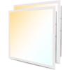 imageArt3d 1x4 FT LED Flat Panel Light 3CCT Selectable Color Temperature 3000K4000K5000K 010V Dimmable 5500LM Flush Mount Ceiling Light 20W30W40W Drop Ceiling Light 4 Pack2 Pack 3CCT