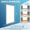 imageArt3d 1x4 FT LED Flat Panel Light 3CCT Selectable Color Temperature 3000K4000K5000K 010V Dimmable 5500LM Flush Mount Ceiling Light 20W30W40W Drop Ceiling Light 4 Pack4 Pack 3CCT