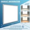 imageArt3d 1x4 FT LED Flat Panel Light 3CCT Selectable Color Temperature 3000K4000K5000K 010V Dimmable 5500LM Flush Mount Ceiling Light 20W30W40W Drop Ceiling Light 4 Pack2 Pack 3CCT