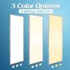 imageArt3d 1x4 FT LED Flat Panel Light 3CCT Selectable Color Temperature 3000K4000K5000K 010V Dimmable 5500LM Flush Mount Ceiling Light 20W30W40W Drop Ceiling Light 4 Pack4 Pack 3CCT