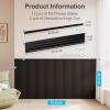 image:imageArt3d Wainscoting Panels Beaded Polystyrene Wall Board for Interior Wall Dcor 793 Wide X 407 high Covers 2238 sqft WhiteBlack