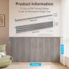 image:imageArt3d Wainscoting Panels Beaded Polystyrene Wall Board for Interior Wall Dcor 793 Wide X 407 high Covers 2238 sqft WhiteGrey Oak
