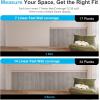 image:imageArt3d Wainscoting Panels Beaded Polystyrene Wall Board for Interior Wall Dcor 793 Wide X 407 high Covers 2238 sqft WhiteGrey Oak