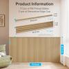 image:imageArt3d Wainscoting Panels Beaded Polystyrene Wall Board for Interior Wall Dcor 793 Wide X 407 high Covers 2238 sqft WhiteOak