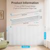 image:imageArt3d Wainscoting Panels Beaded Polystyrene Wall Board for Interior Wall Dcor 793 Wide X 407 high Covers 2238 sqft WhiteWhite