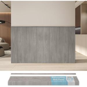 image:imageArt3d Wainscoting Panels Beaded Polystyrene Wall Board for Interior Wall Dcor 793 Wide X 407 high Covers 2238 sqft WhiteGrey Oak