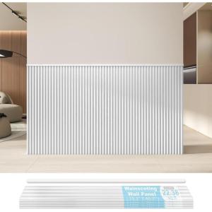 image:imageArt3d Wainscoting Panels Beaded Polystyrene Wall Board for Interior Wall Dcor 793 Wide X 407 high Covers 2238 sqft WhiteWhite