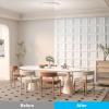 image:imageArt3d 33Pack 3D Textured Accent Wall Panel for Interior Dcor Waterproof PVC Decorative Wall Paneling for Living Room Bedroom Gaming Room Office 118x118 Cover 32SqFt WhiteWhite