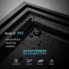 image:imageArt3d 12Pack Drop Ceiling Tiles 24x28 Inch PVC Panels in BlackRectangular Black