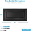 image:imageArt3d 12Pack Drop Ceiling Tiles 24x28 Inch PVC Panels in BlackRectangular Black