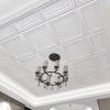 image:imageArt3d 12Pack Drop Ceiling Tiles 24x28 Inch PVC Panels in BlackWhite 1