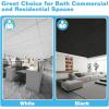 image:imageArt3d Acoustic Drop Ceiling Tiles 2ft x 4ft 10Pack Waterproof Polyester Ceiling Panels for Office Basement Kitchen Recording Room ReusableCovers 80 SqFt White Stucco PrintingBlack