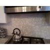 image:imageArt3d Mother of Pearl Peel and Stick Shell Tile for Kitchen Backsplashes 12 x 12 Pack of 6Mother of PearlShimmer Gray