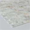 image:imageArt3d Mother of Pearl Peel and Stick Shell Tile for Kitchen Backsplashes 12 x 12 Pack of 6Mother of PearlSmoke Gray