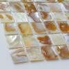 image:imageArt3d Mother of Pearl Peel and Stick Shell Tile for Kitchen Backsplashes 12 x 12 Pack of 6Mother of PearlStone Gray