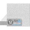image:imageArt3d Acoustic Drop Ceiling Tiles 2ft x 4ft 10Pack Waterproof Polyester Ceiling Panels for Office Basement Kitchen Recording Room ReusableCovers 80 SqFt White Stucco PrintingWhite Stucco Printing