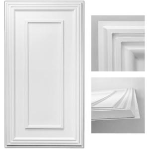 image:imageArt3d 12Pack Drop Ceiling Tiles 24x28 Inch PVC Panels in BlackWhite