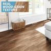image:imageArt3d 12Pack 18 Sqft Peel and Stick Floor Tiles Vinyl Plank Flooring Wood Look Adhesive and Waterproof Tile Sticker for Bedroom Living Room KitchenRV in Ashtree