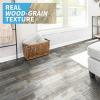 image:imageArt3d Peel and Stick Floor Tile Vinyl Wood Plank 12Pack 18 SqFt Old Wood Rigid Surface Hard Core Easy DIY SelfAdhesive FlooringAged Wood