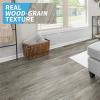 image:imageArt3d Peel and Stick Floor Tile Vinyl Wood Plank 12Pack 18 SqFt Old Wood Rigid Surface Hard Core Easy DIY SelfAdhesive FlooringLight Grey