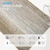 image:imageArt3d Peel and Stick Floor Tile Vinyl Wood Plank 12Pack 18 SqFt Old Wood Rigid Surface Hard Core Easy DIY SelfAdhesive FlooringOld Wood
