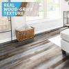 image:imageArt3d Peel and Stick Floor Tile Vinyl Wood Plank 12Pack 18 SqFt Old Wood Rigid Surface Hard Core Easy DIY SelfAdhesive FlooringOld Wood