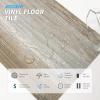 image:imageArt3d Peel and Stick Floor Tile Vinyl Wood Plank 12Pack 18 SqFt Old Wood Rigid Surface Hard Core Easy DIY SelfAdhesive FlooringOld Wood