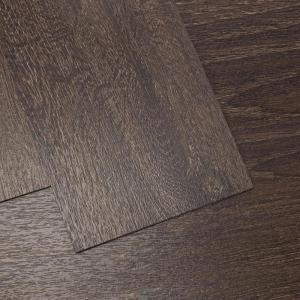 image:imageArt3d Peel and Stick Floor Tile Vinyl Wood Plank 12Pack 18 SqFt Old Wood Rigid Surface Hard Core Easy DIY SelfAdhesive FlooringBrown Stone