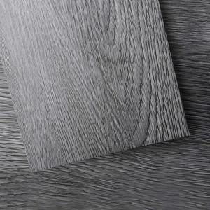 image:imageArt3d Peel and Stick Floor Tile Vinyl Wood Plank 12Pack 18 SqFt Old Wood Rigid Surface Hard Core Easy DIY SelfAdhesive FlooringDeep Grey
