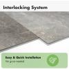 image:imageArt3d 10Pack 24x12 SPC Wall Panels 20 Sqfeet Waterproof Click Lock Panels for Interior Wall Decor Rigid Core Wall Panel for Bathroom Kitchen Living Room Deep Marble GrayDeep Marble Gray