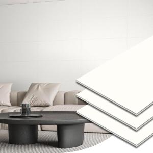 image:imageArt3d 10Pack 24x12 SPC Wall Panels 20 Sqfeet Waterproof Click Lock Panels for Interior Wall Decor Rigid Core Wall Panel for Bathroom Kitchen Living Room Deep Marble GrayIcy Marble Gray
