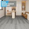 image:imageArt3d 36Pack Peel and Stick Vinyl Plank Flooring Tile 54 Sq Ft SelfAdhesive Floor Tiles with Natural Wood Texture for Living Room Bedroom RV Ash BrownSmoked Oak
