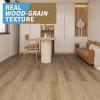 image:imageArt3d 36Pack Peel and Stick Vinyl Plank Flooring Tile 54 Sq Ft SelfAdhesive Floor Tiles with Natural Wood Texture for Living Room Bedroom RV Ash BrownOat Wood