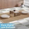 image:imageArt3d Peel and Stick Floor Tile 10Pack 12 x 12in Covers 10 Sqft Waterproof Vinyl Flooring Tiles Self Adhesive for Kitchen Bathroom amp Bedroom  White Grey Vein MarbleWhiteBeige Marble